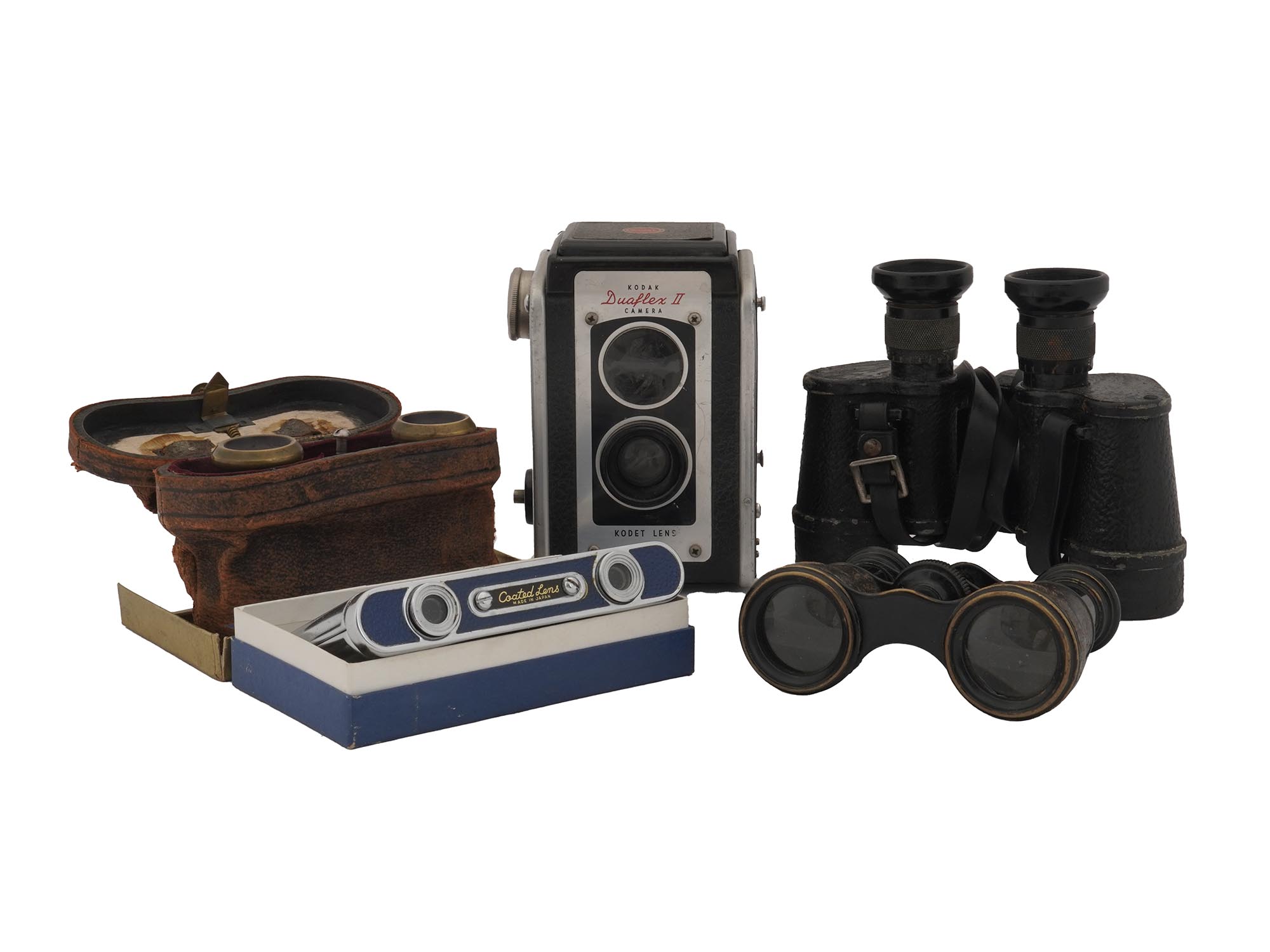 ANTIQUE AND VINTAGE OPERA GLASSES AND BINOCULARS PIC-0